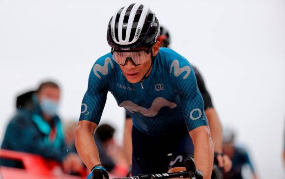 Miguel Ángel López, de 27 años de edad, fue tercero del Giro de Italia y la Vuelta a España en 2018. FOTO: EFE