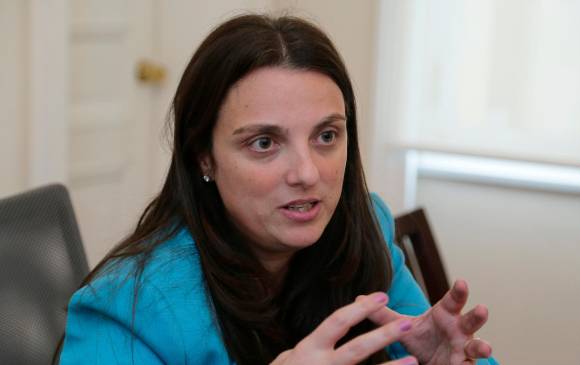 Karen Abudinen, ministra de las TIC. FOTO COLPRENSA