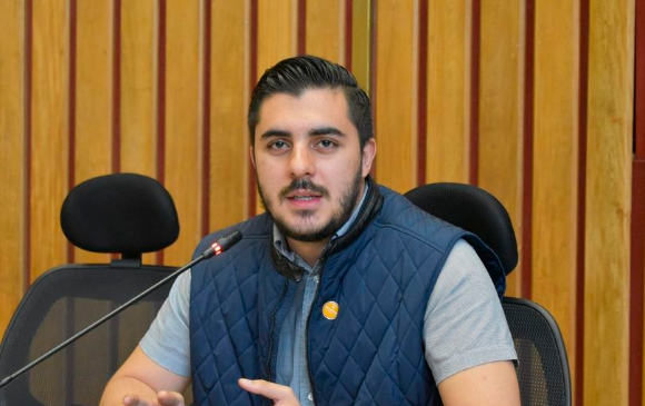 Juan Camilo Callejas era uno de los integrantes de la bancada conservadora. CORTESÍA ASAMBLEA