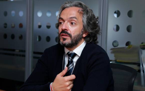 Juan Daniel Oviedo, director del Dane, presentó los resultados del mercado laboral a noviembre de 2021. FOTO Colprensa