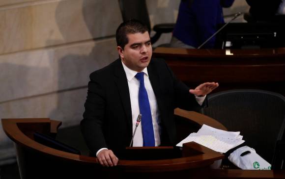 En la imagen el senador del Partido Liberal, Julián Bedoya. FOTO COLPRENSA