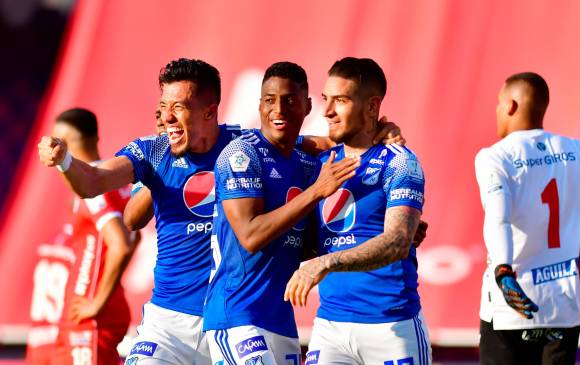 Millonarios lleva la ventaja en estos cuartos de final. FOTO Colprensa