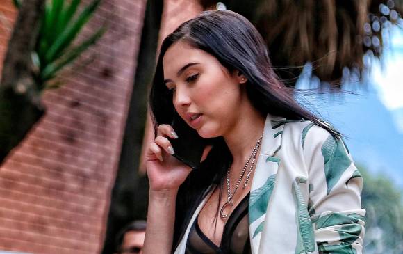 El video en el que participaron Aída Victoria Merlano y dos hombres fue publicado en sus redes sociales. FOTO COLPRENSA