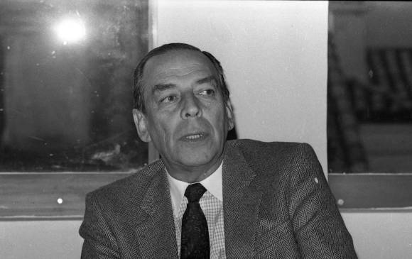 Imagen del líder político Álvaro Gómez Hurtado, asesinado en noviembre de 1995. FOTO: COLPRENSA