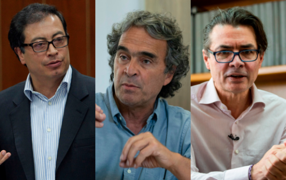 El camino presidencial de la Alianza Verde estarían entre Gustavo Petro, Sergio Fajardo o Alejandro Gaviria. FOTO ARCHIVO