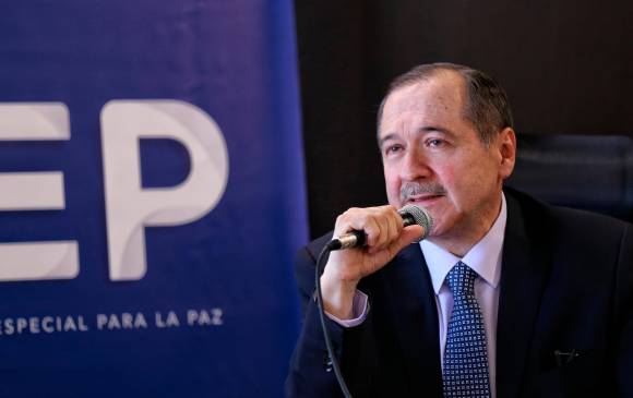 Eduardo Cifuentes Muñoz llegó a la presidencia de la JEP en noviembre de 2020. Es abogado y docente. FOTO Colprensa