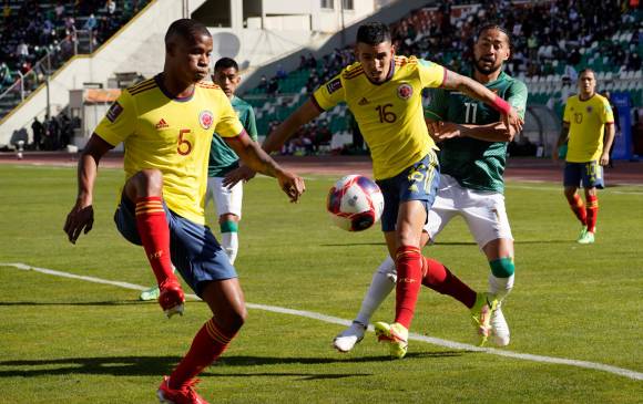 El lateral derecho Daniel Muñoz, de a poco, se viene convirtiendo en un hombre importante para la idea de juego del técnico Reinaldo Rueda con la Selección Colombia. FOTO Getty