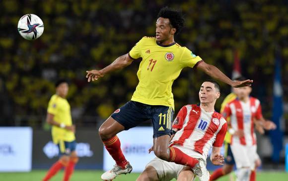 Juan Guillermo Cuadrado es uno de los once titulares de Rueda para el juego de este martes. FOTO GETTY