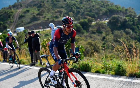 Martínez, que cumple buen papel en el Ineos, viene recibiendo ofertas de otros equipos del World Tour. Uno que quiere contar con él desde 2023 es el Bora-Hansgrohe, de Alemania. FOTO Getty 