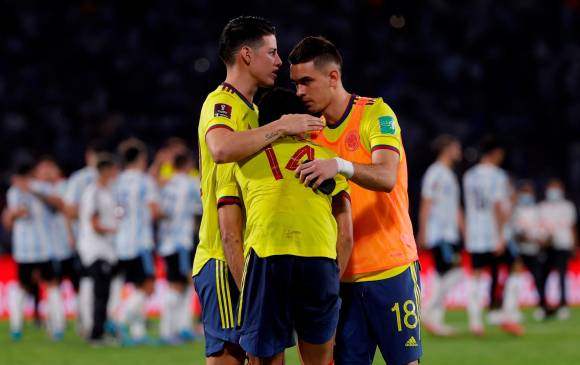 Colombia cayó al séptimo lugar de la tabla con opciones casi nulas de llegar al Mundial. FOTO EFE