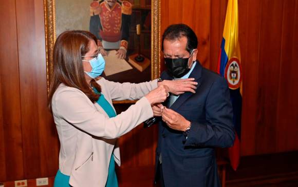 Carlos Moreno Rubio quedó al frente de la presidencia del Consejo de Estado para el año 2022. FOTO Cortesía