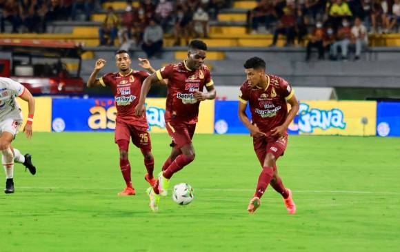 Deportes Tolima marcha con paso firme en los cuadrangulares. Foto @cdtolima