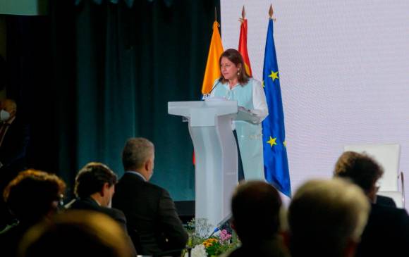 María Ximena Lombana, ministra de Comercio de Colombia. Foto Cortesía