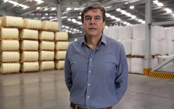 Álvaro Hincapié, presidente de Enka. FOTO Edwin Bustamante