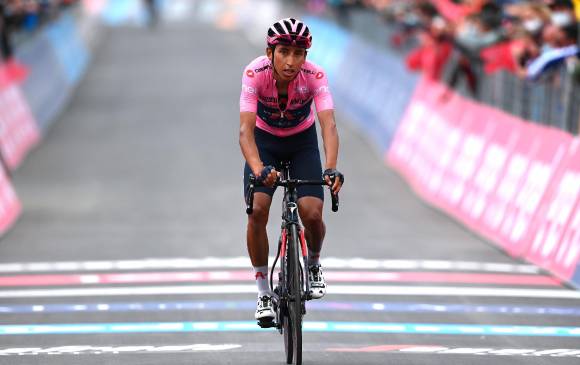 Egan Bernal, último esfuerzo ante el cronómetro en el Giro
