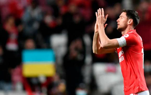 En la liga de Portugal el Benfica es tercero con 54 puntos. FOTO Twitter @Naky
