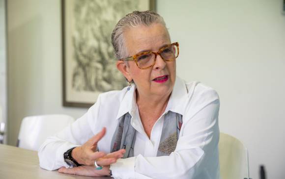 Lucía González ha trabajado muchos años en crear proyectos culturales para la transformación social. FOTO Carlos Velásquez