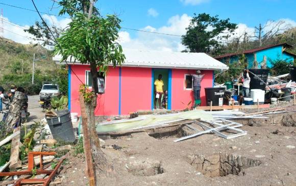 El archipiélago de San Andrés, Providencia y Santa Catalina se vio afectado por huracanes en 2020. FOTO TWITTER @PIZARROMARIAJO