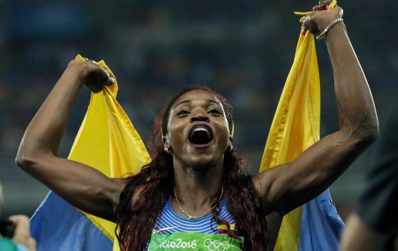 La atleta antioqueña Caterine Ibargüen será la abanderada de Colombia en los Juegos Olímpicos de Tokio. FOTO COLPRENSA 