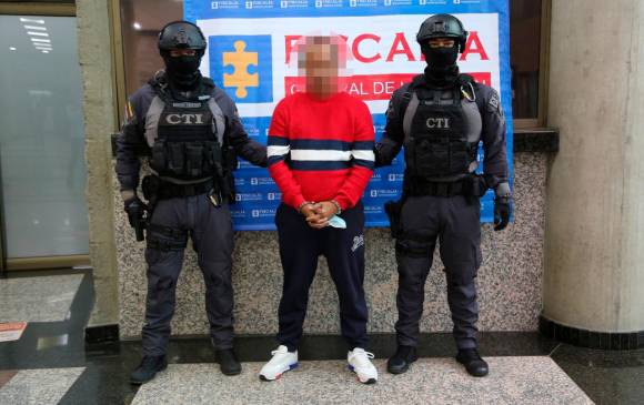 Alias “El Viejo” habría comenzado su actuar delictivo en el año 2005, según la Fiscalía. FOTO: CORTESÍA DE LA FISCALÍA. 
