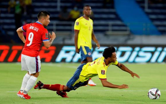 Juan Guillermo Cuadrado es una de las figuras de la Selección Colombia. FOTO EFE