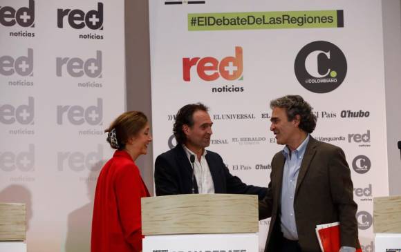 Al debate no asistió Gustavo Petro. FOTO CAMILO SUÁREZ