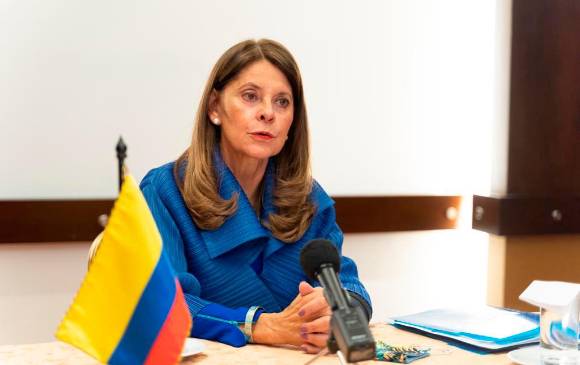 La canciller Marta L. Ramírez lanzó fuertes comentarios en los que tildó de “silencio oportunista” el que algunos países no se pronuncien frente a la ruptura democrática en Venezuela, Cuba y Nicaragua. FOTO Colprensa