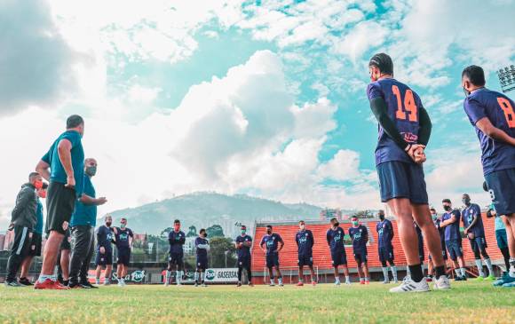 El cuadro naranja se prepara para la Liga Betplay en la que espera ser protagonista. FOTO CORTESÍA ENVIGADO