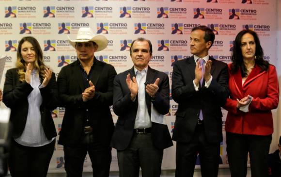 A pesar de las invitaciones de miembros de la coalición Equipo por Colombia, Zuluaga irá solo a las elecciones presidenciales. FOTO COLPRENSA-SERGIO ACERO