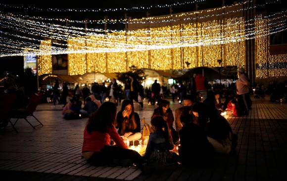 Este 7 de diciembre se celebra en Colombia el día de las velitas. FOTO Archivo