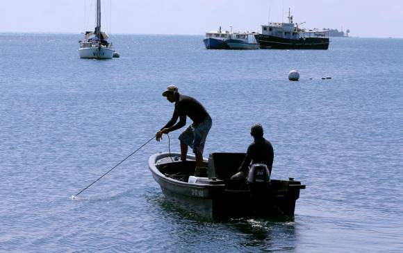 El raizal Kent Francis James defendió los derechos de pesca de esta comunidad sobre el mar que rodea a San Andrés y Providencia. FOTO JUAN ANTONIO SANCHEZ