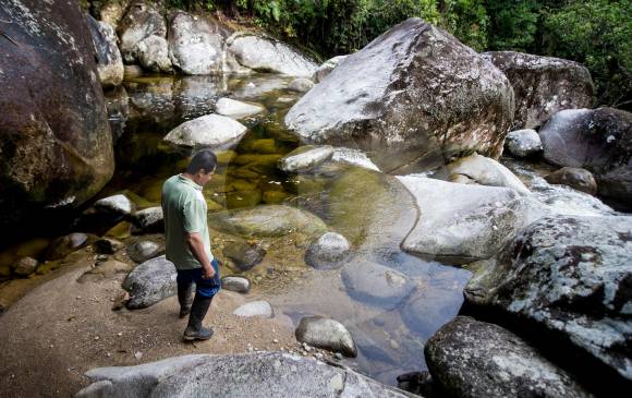 El río Churimo, en San Rafael, podría ser intervenido si se aprueba la licencia de PCH que allí se tramita. FOTO Julio Herrera
