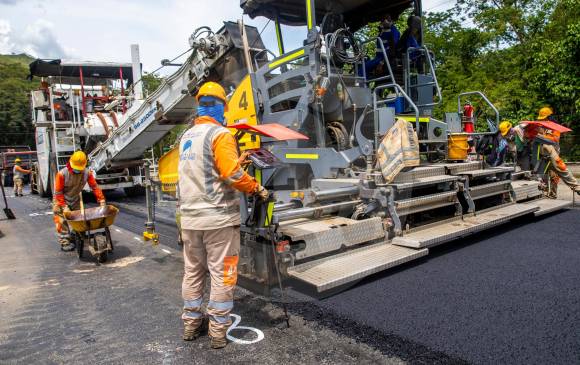 El cierre financiero de estas vías 4G, entre Antioquia y el Eje Cafetero, se alcanzó en 2015 con un monto de $1,8 billones. La obra debía ser entregada en mayo de este año. FOTO Carlos Velásquez