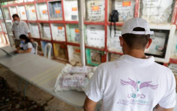 Las labores técnico - científicas se extenderán por dos semanas más en esta segunda fase. FOTO: Cortesía Unidad de Búsqueda de Personas Dadas por Desaparecidas