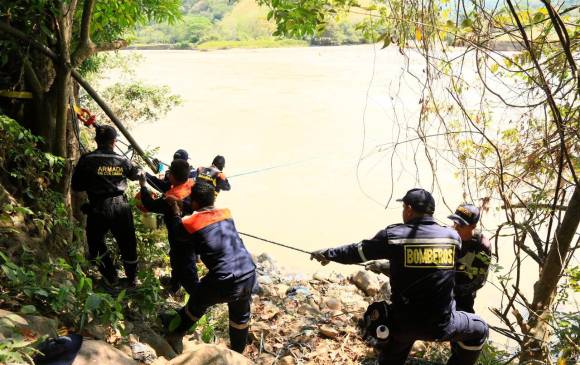 Pese a que se supo la ubicación del vehículo, las condiciones no permitieron sacarlo. Foto: Dagran.