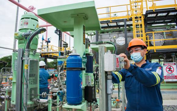 Con la nueva planta de gas de Ecopetrol, se reducirá la emisión de gases contaminantes de campos petroleros. FOTO Cortesía