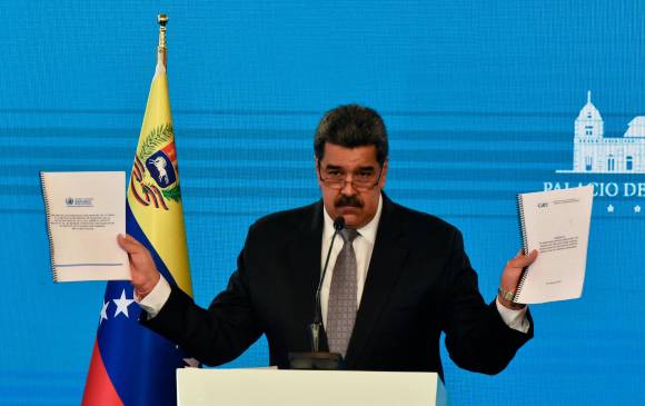 Sin sustento, Nicolás Maduro asegura que el PIB de Venezuela se habría recuperado entre un 5 % y un 6 % en 2021. FOTO Getty