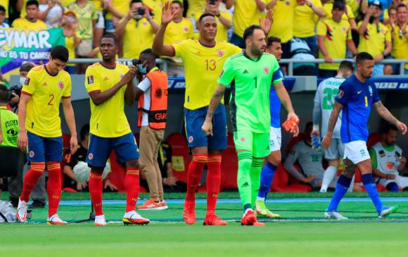 La Selección Colombia es cuarta en la Eliminatoria con 16 puntos. Foto Efe.