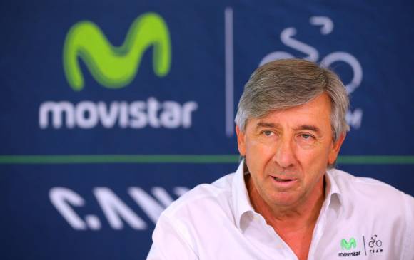 El director deportivo de Movistar, Eusebio Unzue. FOTO CORTESÍA MOVISTAR