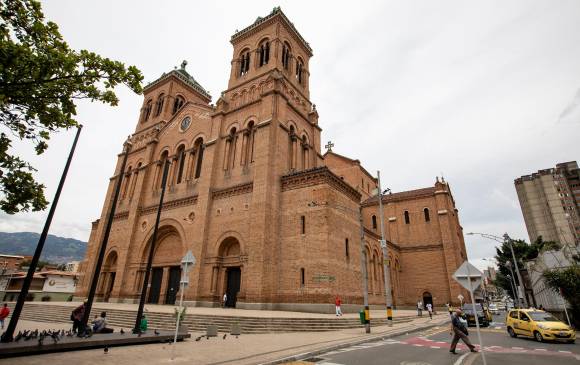 Catedral Metropolitana de Medellín. FOTO EDWIN BUSTAMANTE