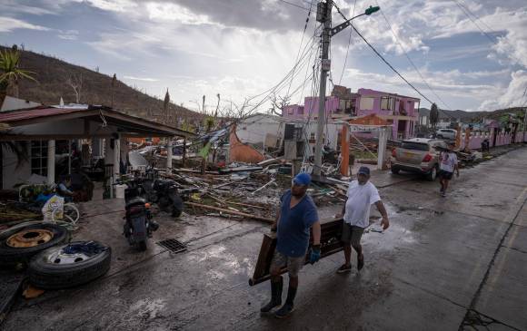 Hoy se completan 106 días del paso del huracán Iota por el archipiélago de San Andrés y Providencia. Foto Getty