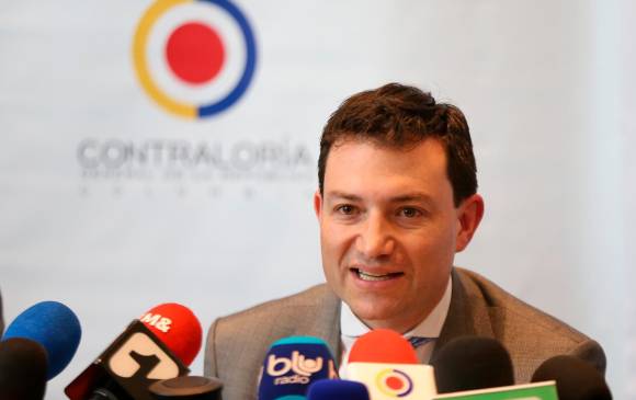 El 2020 fue el año de mayor ejecución de dineros de la paz con 6,53 billones, según indicó el contralor general, Carlos Felipe Córdoba. Foto: Colprensa.