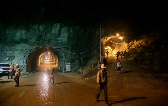 El compromiso de la megaobra Hidroituango es generar energía este 2022. FOTO: Colprensa 