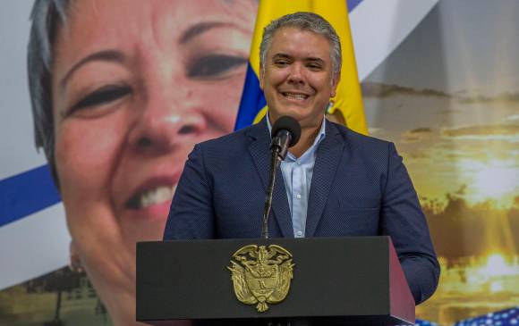 Iván Duque, presidente de Colombia: FOTO: SANTIAGO MESA