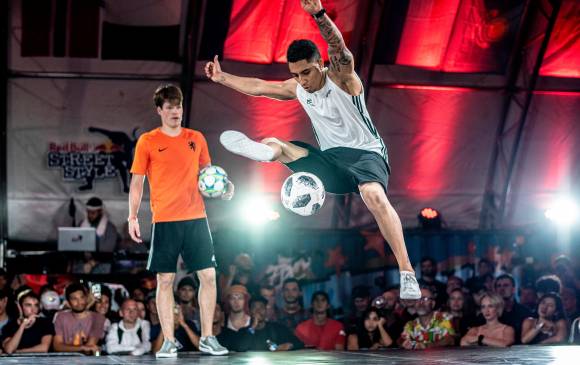 Antioqueño se llevó el bronce en Mundial de fútbol freestyle 