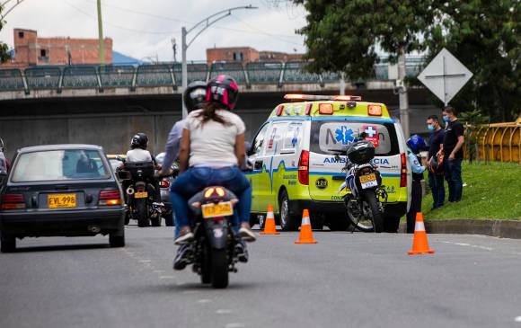 La atención de los incidentes viales en la ciudad ha mejorado gracias a la reorganización de las zonas y la redistribución de los guardas. FOTO CARLOS VELÁSQUEZ