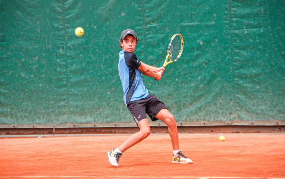 Con el llamado a ser parte del equipo sub-14 para el Sudamericano de la categoría, el tenista antioqueño sumó seis convocatorias a selecciones Colombia. FOTO Cortesía H Sports Agency