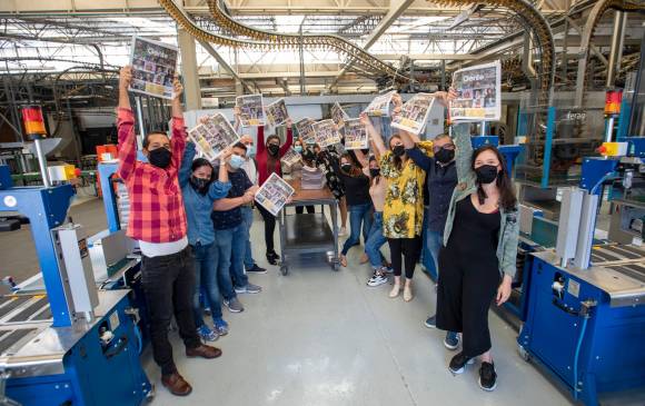 El lanzamiento de Vecinos Gente compromete a un grupo de trabajo de esta casa editorial que cada día se conecta con las audiencias para atender sus necesidades. FOTO edwin bustamante