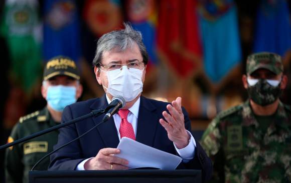 Ministro de Defensa, Carlos Holmes Trujillo. FOTO COLPRENSA