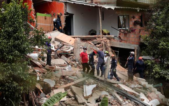 Emergencia en Caldas, Antioquia, por el desplome de una edificación
